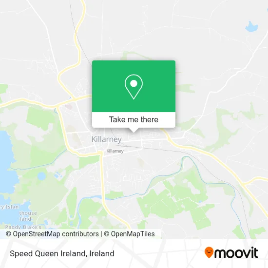 Speed Queen Ireland map