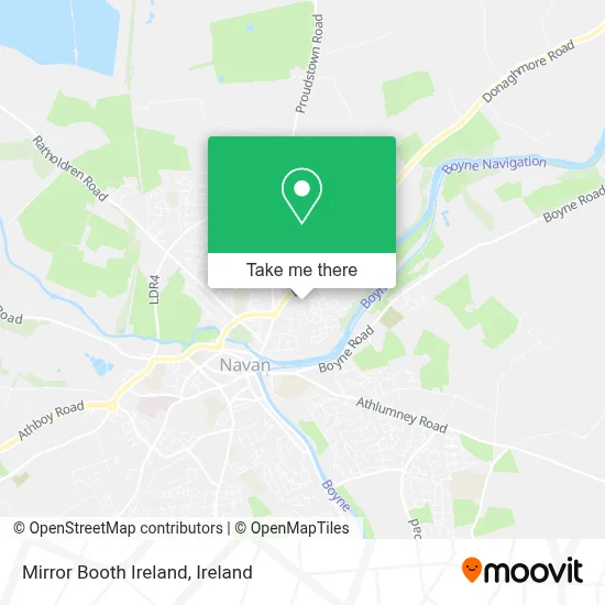 Mirror Booth Ireland map