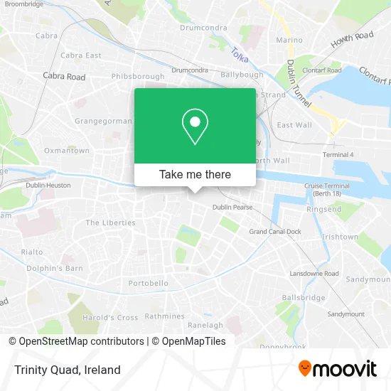 Trinity Quad map