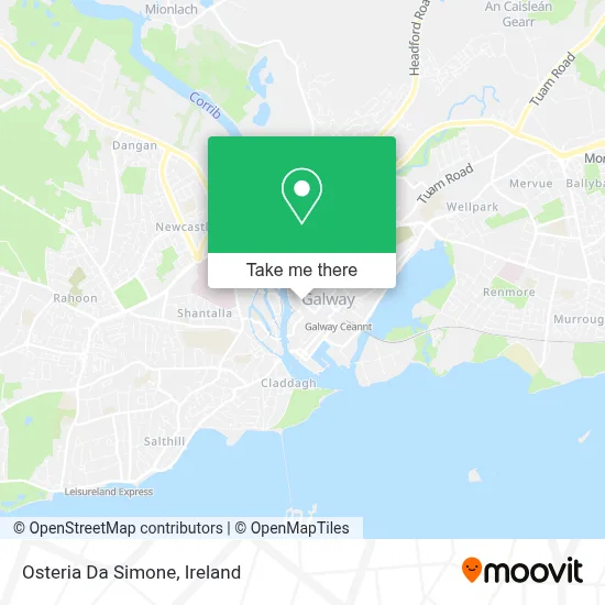 Osteria Da Simone map