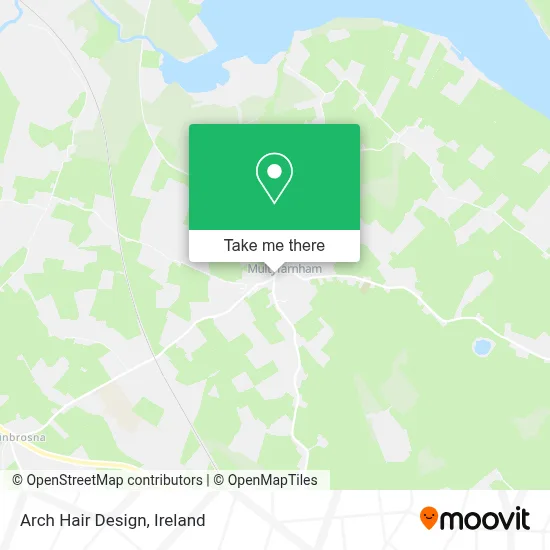 Arch Hair Design map
