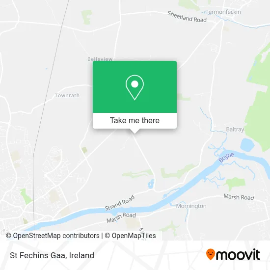 St Fechins Gaa map