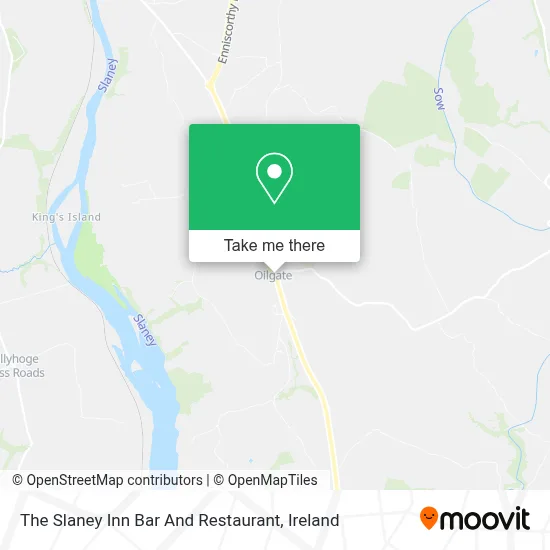 The Slaney Inn Bar And Restaurant map