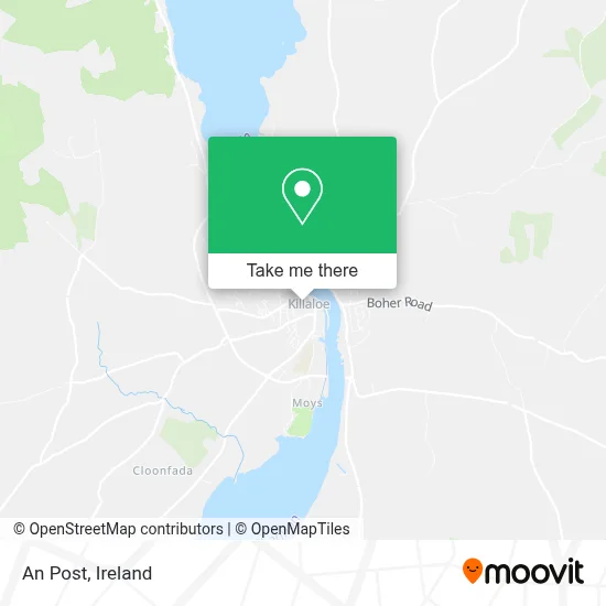 An Post map