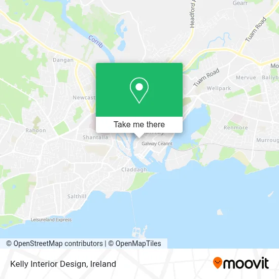 Kelly Interior Design map