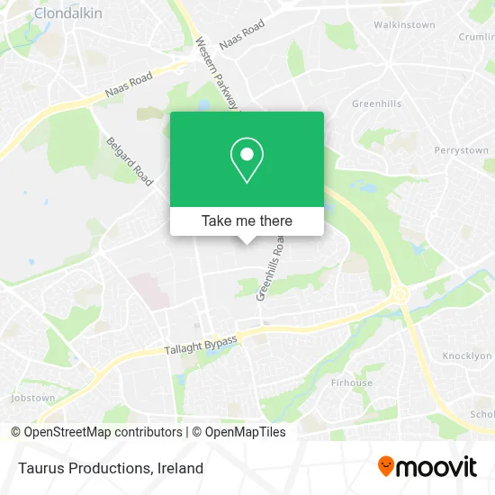 Taurus Productions map