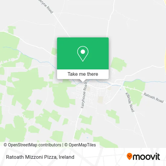 Ratoath Mizzoni Pizza map