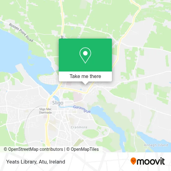 Yeats Library, Atu map