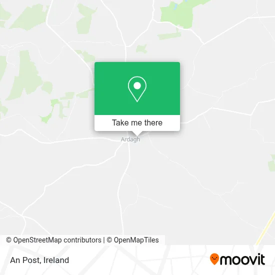 An Post map
