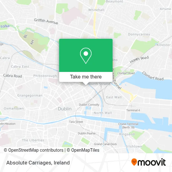 Absolute Carriages map