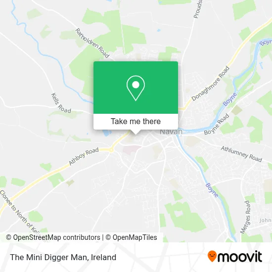 The Mini Digger Man map