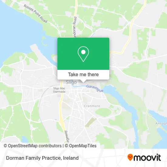 Dorman Family Practice map
