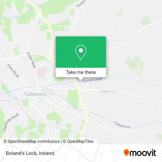 Boland's Lock map