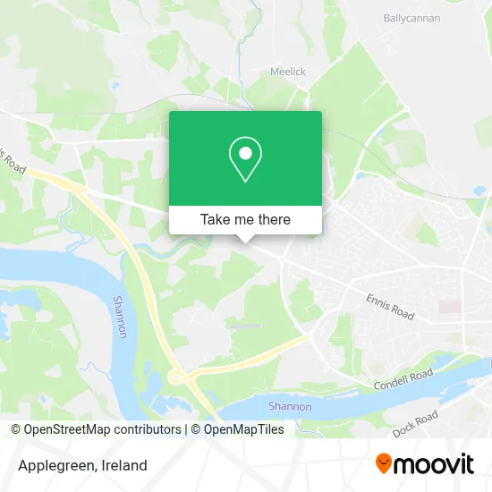 Applegreen map