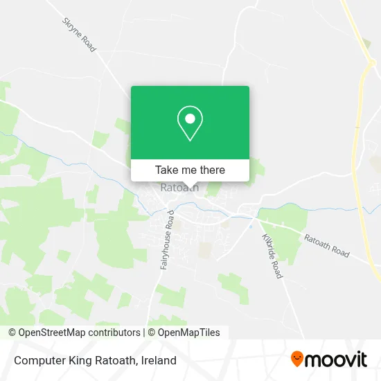 Computer King Ratoath map
