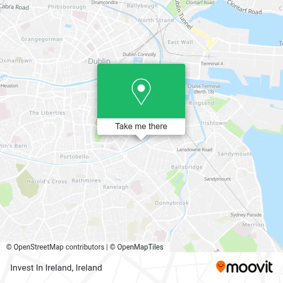 Invest In Ireland map