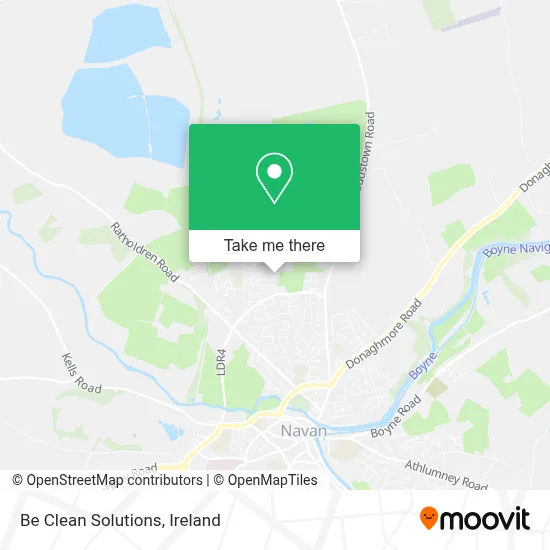 Be Clean Solutions map