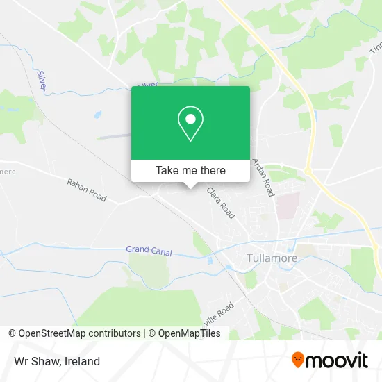 Wr Shaw map