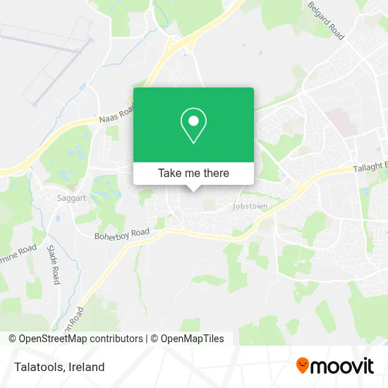 Talatools map