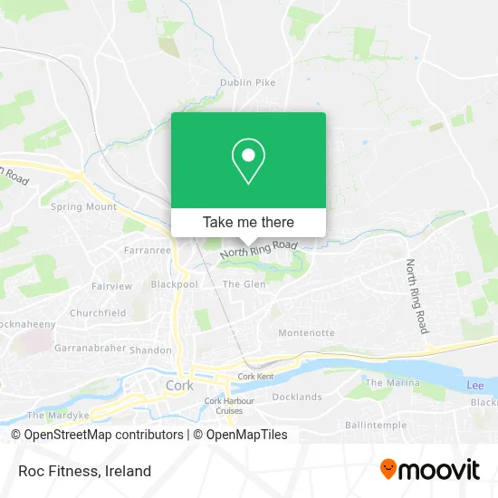 Roc Fitness map