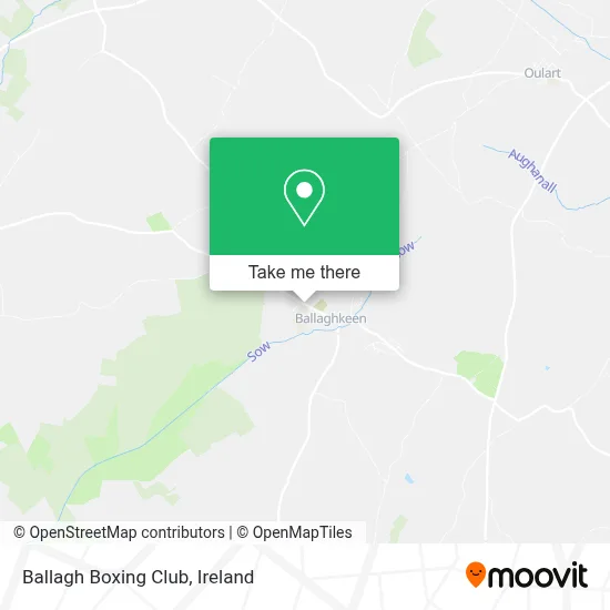 Ballagh Boxing Club map