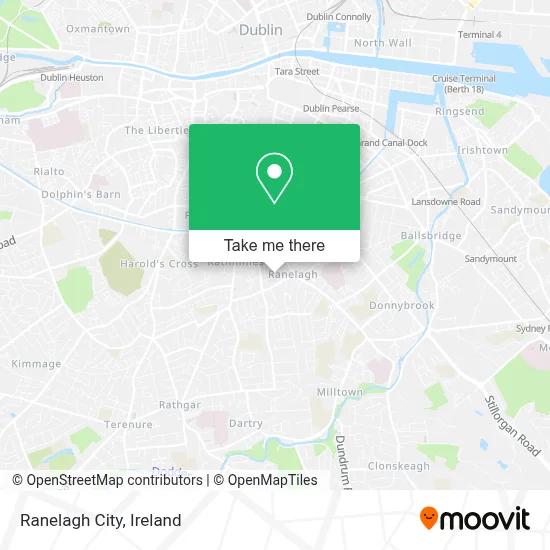 Ranelagh City map