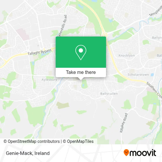 Genie-Mack map