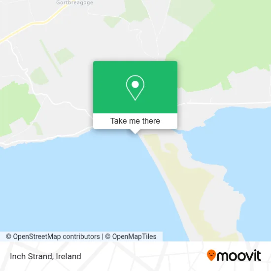 Inch Strand map