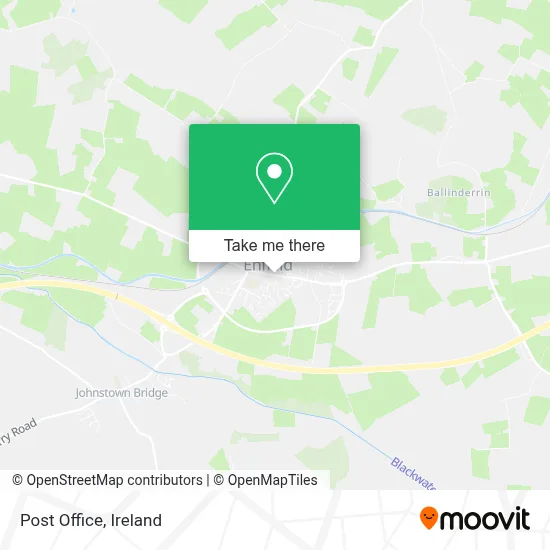Post Office map