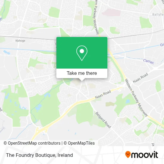 The Foundry Boutique map
