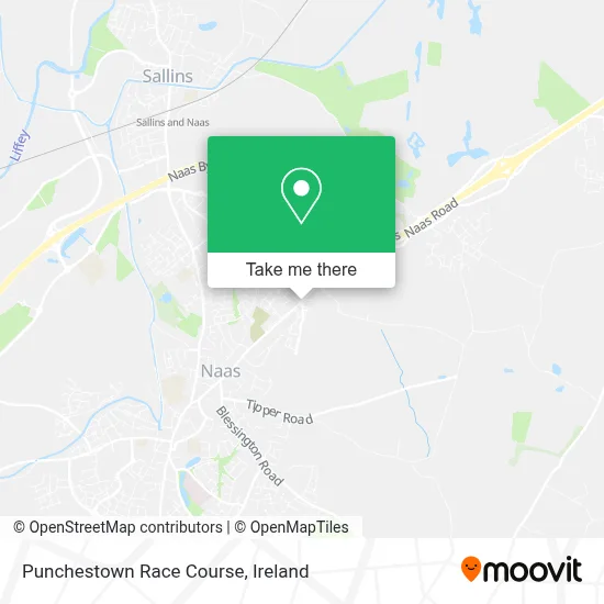 Punchestown Race Course map