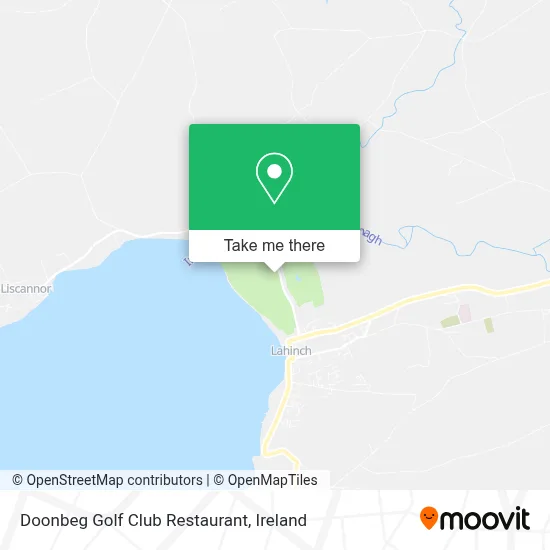 Doonbeg Golf Club Restaurant map