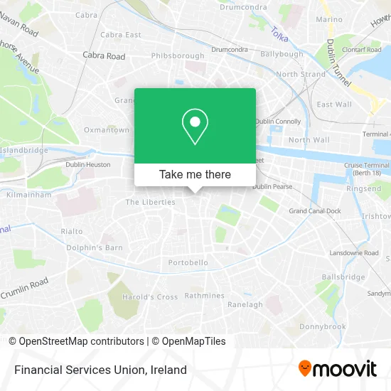 Financial Services Union map