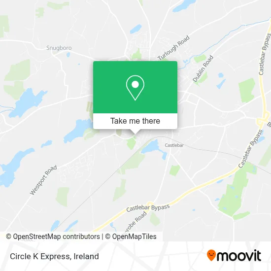 Circle K Express map