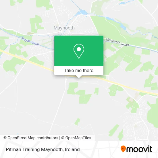 Pitman Training Maynooth map
