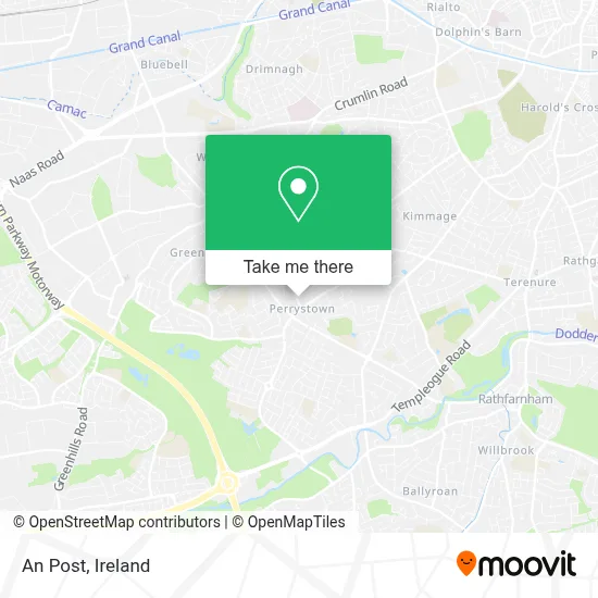An Post map