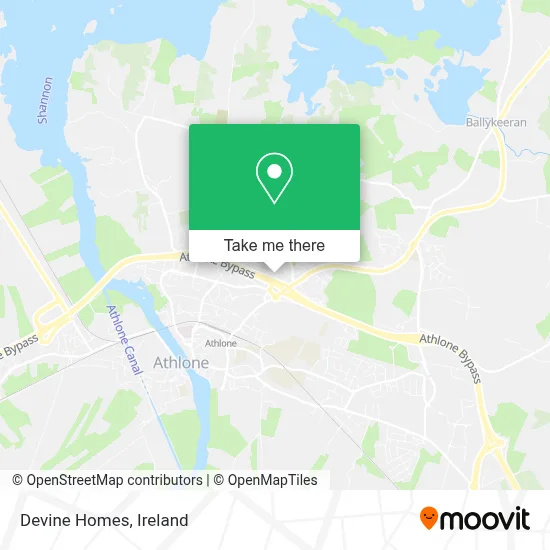 Devine Homes map