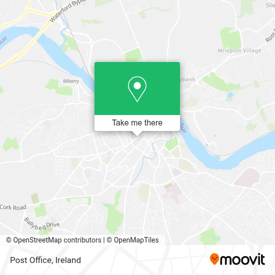 Post Office map