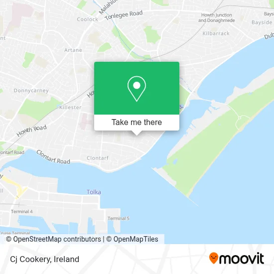 Cj Cookery map