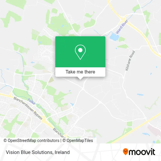 Vision Blue Solutions map