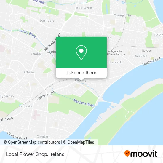 Local Flower Shop map