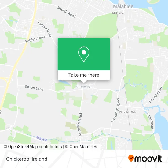 Chickeroo map