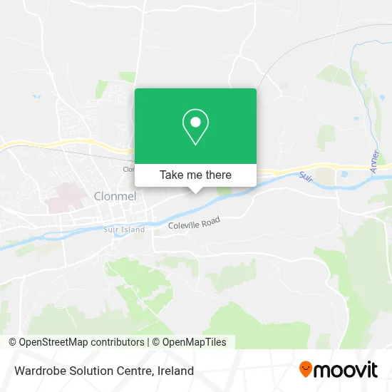 Wardrobe Solution Centre map