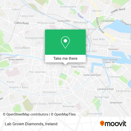 Lab Grown Diamonds map