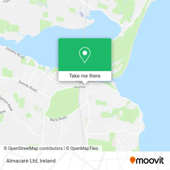 Almacare Ltd map