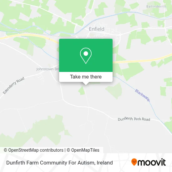 Dunfirth Farm Community For Autism map