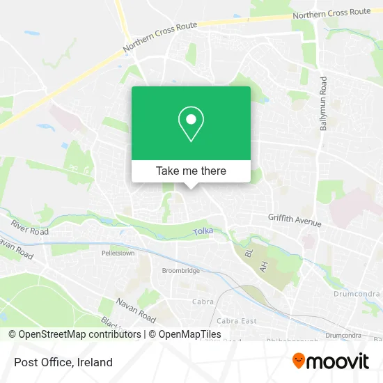 Post Office map