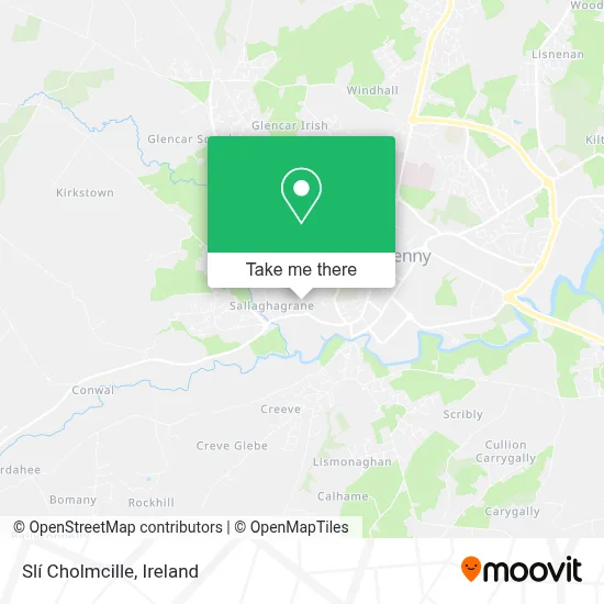 Slí Cholmcille map