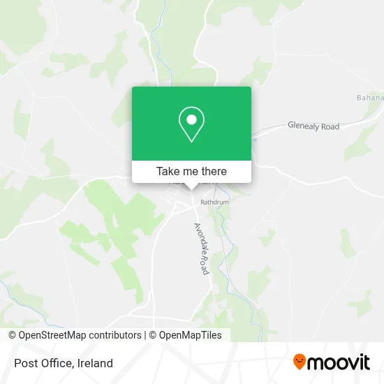 Post Office map