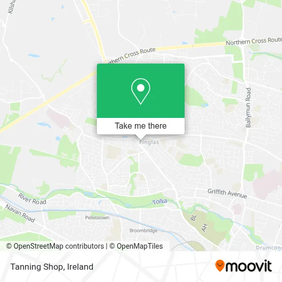 Tanning Shop map